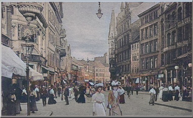 Osterstraße um 1920