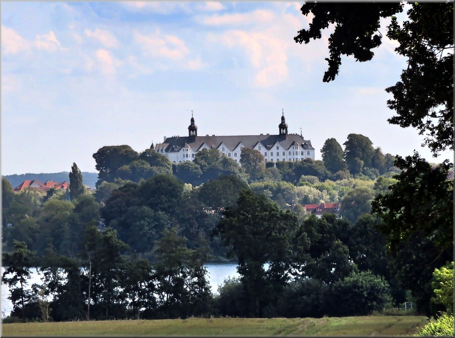 Blick aufs Plöner Schloss